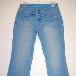 Vintage Low Rise Demim Blue Jeans Pants